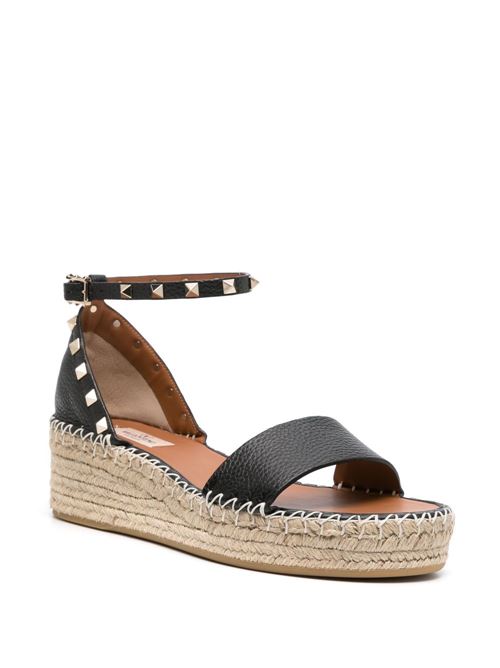 Rockstud 55mm flatform espadrilles VALENTINO GARAVANI | 6W2S0HB1VTON02